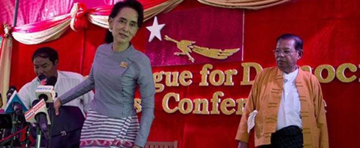 Destiny and deja vu for Myanmars Suu Kyi on campaign trail